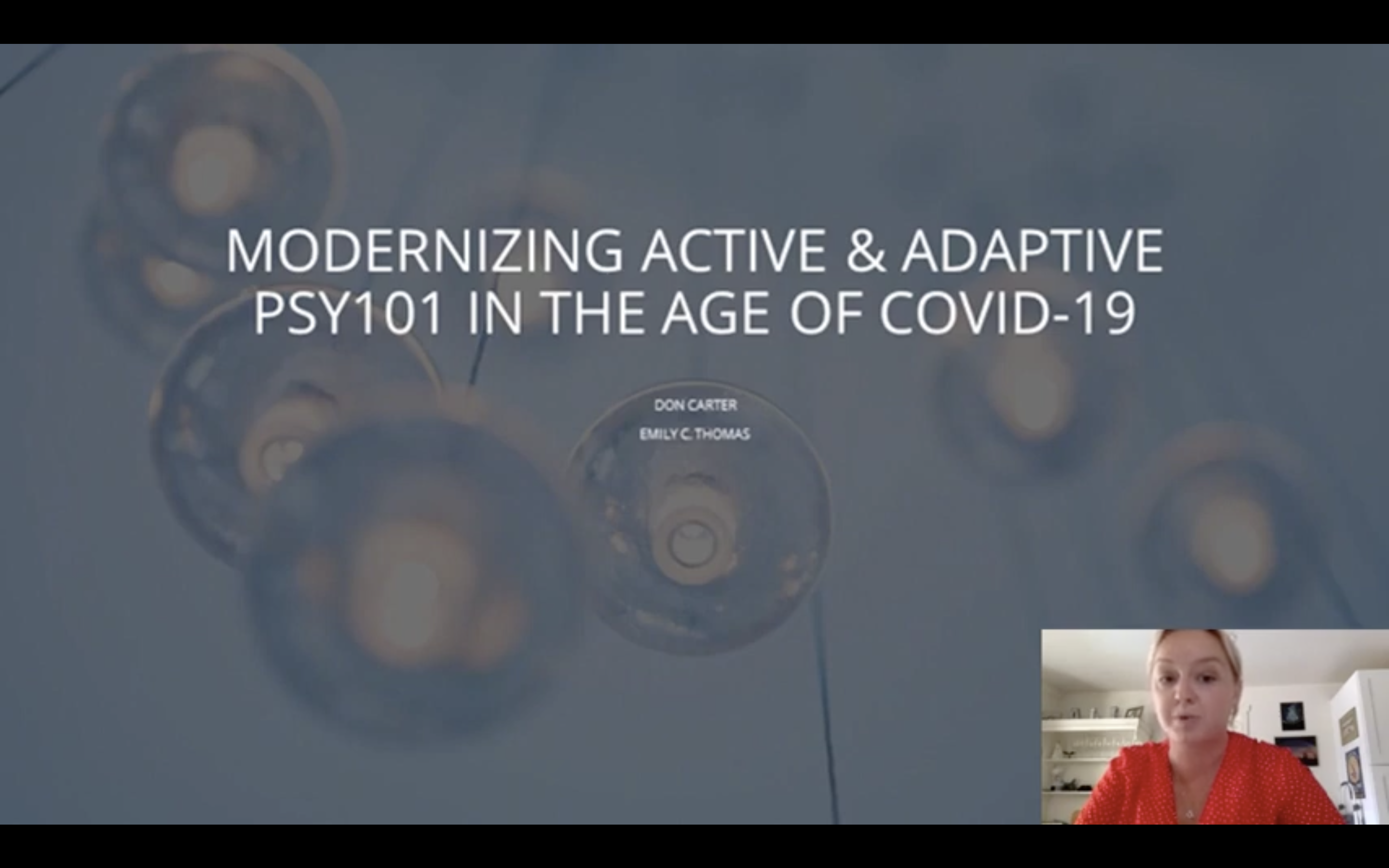Modernizing Active and Adaptive PSY101 in the age of Covid-19 thumbnail