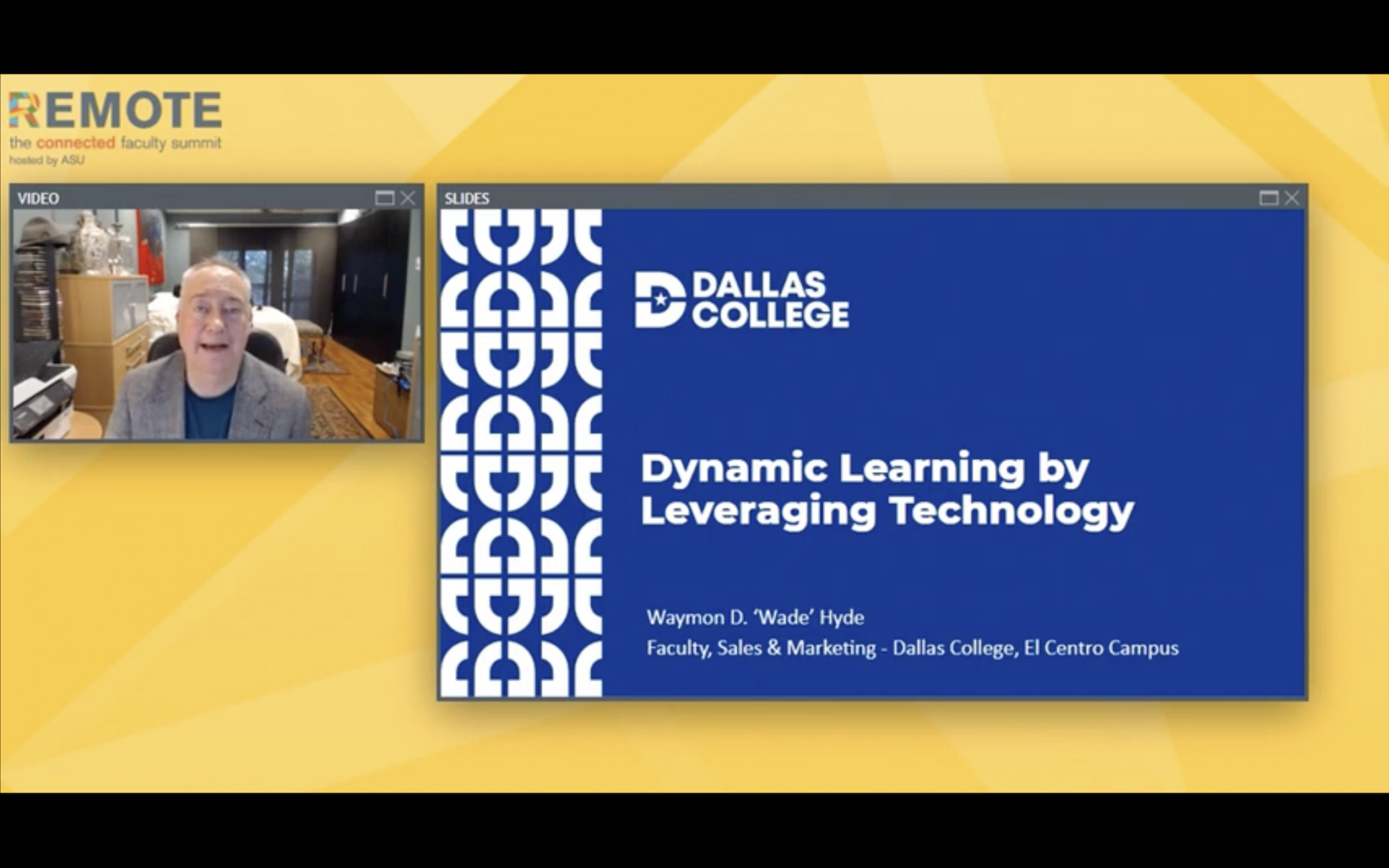 ASU Remote 2020 Creating a Dynamic Learning Environment Online by