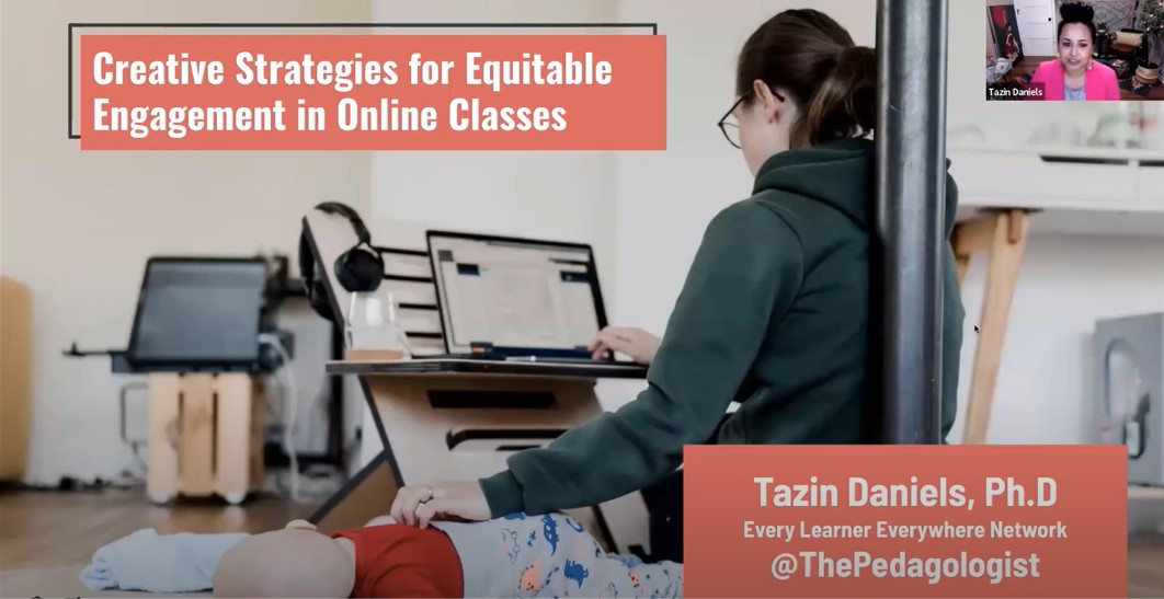 Creative Strategies for Equitable Engagement in Online Classes Cover