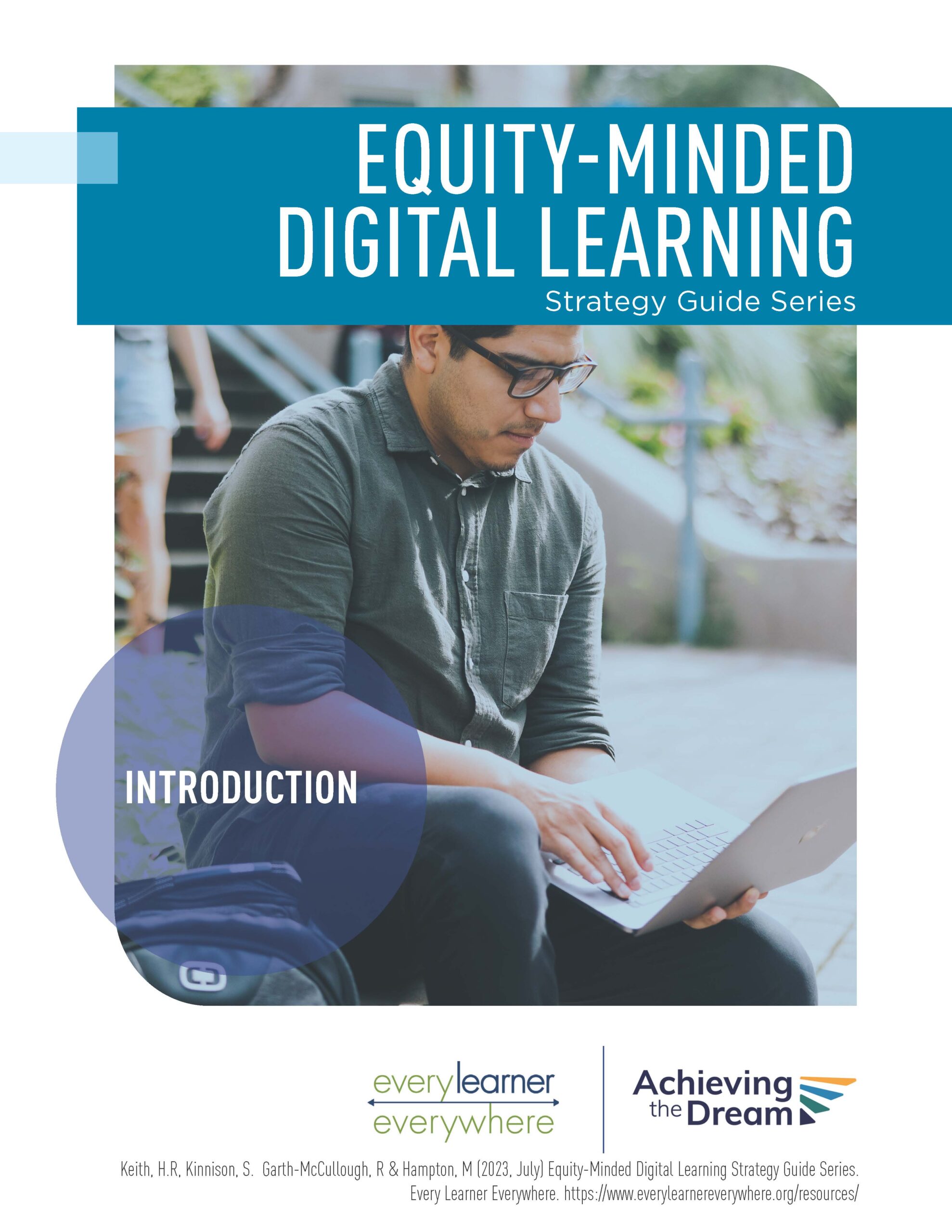 Equity-Minded Digital Learning Instructional Strategy Guides cover page