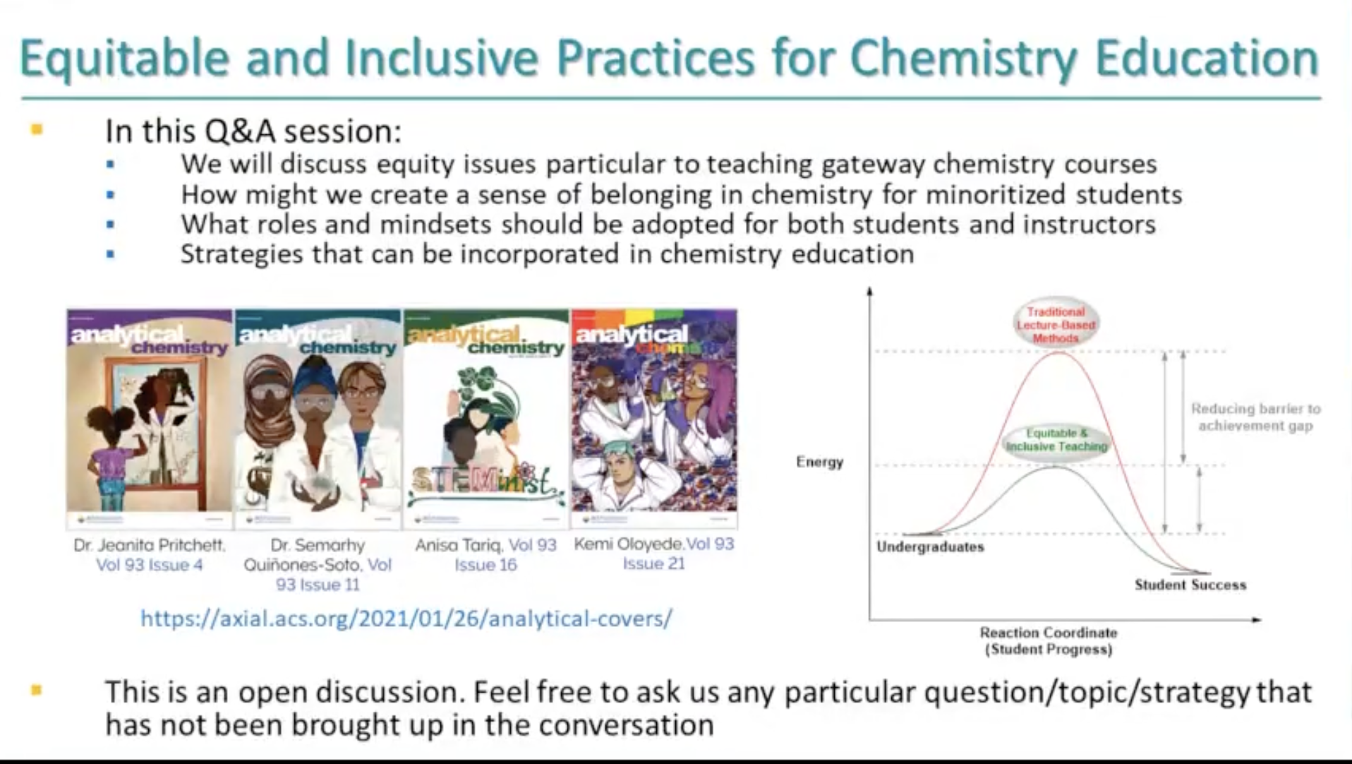 Equitable and Inclusive Practices for Chemistry Education thumbnail