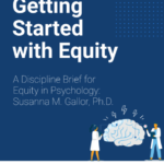 A Discipline Brief for Equity in Psychology Cover