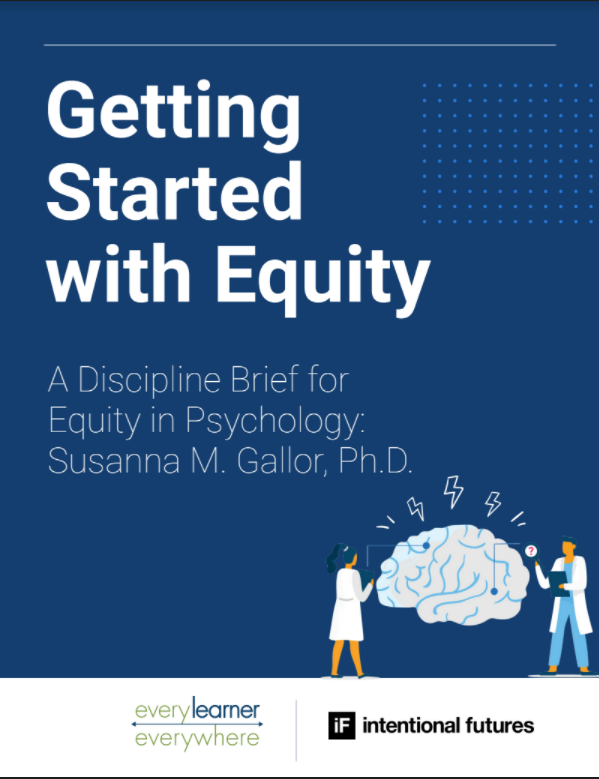 A Discipline Brief for Equity in Psychology Cover