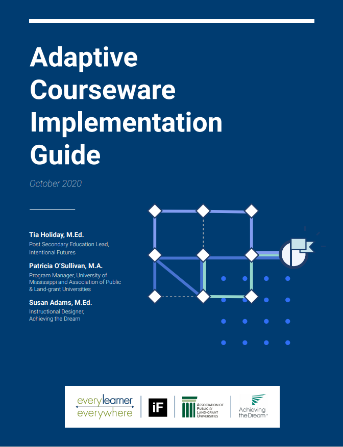 Adaptive Courseware Implementation Guide Cover Image