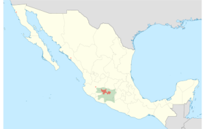 By Languaeditor - Own work, CC BY-SA 4.0, https://commons.wikimedia.org/w/index.php?curid=112925568 Map of Michoacán, Mexico Purhépecha region