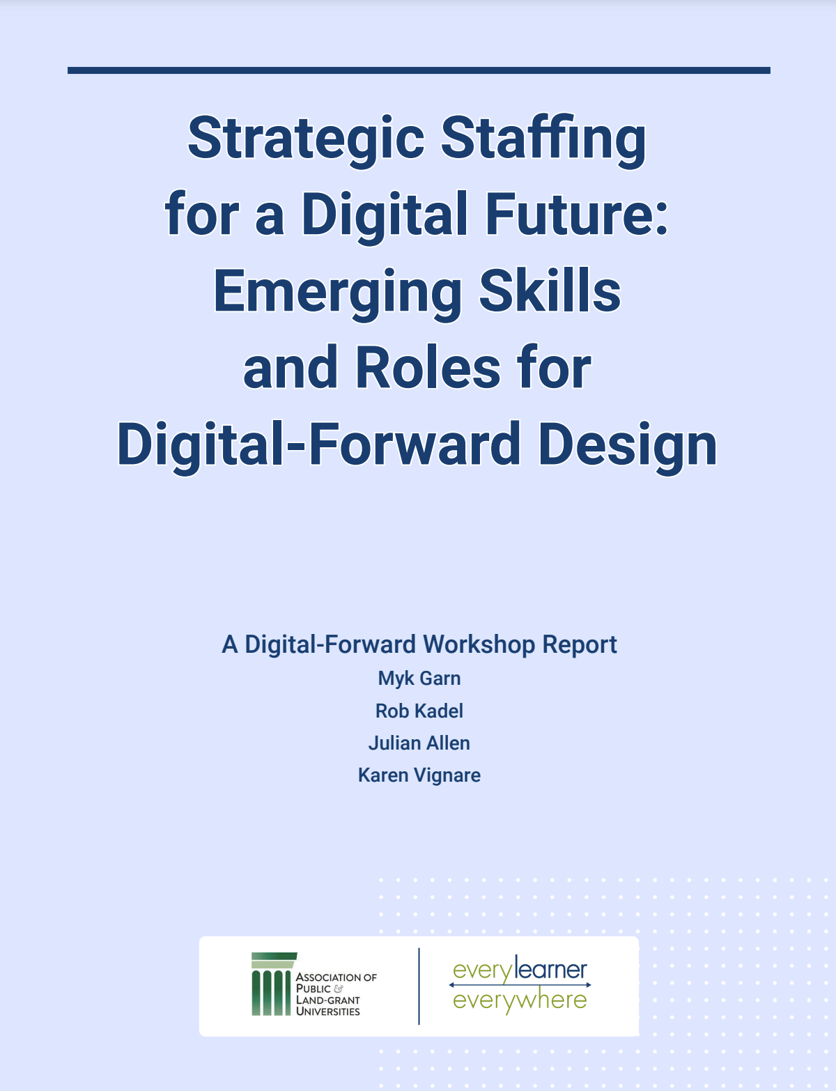 strategic staffing for a digital future cover