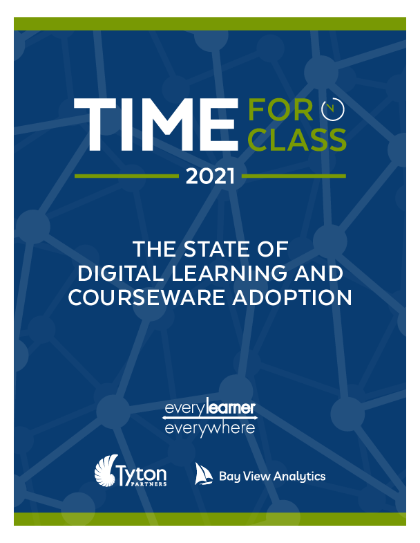 Time for Class: Digital Learning and Courseware Cover