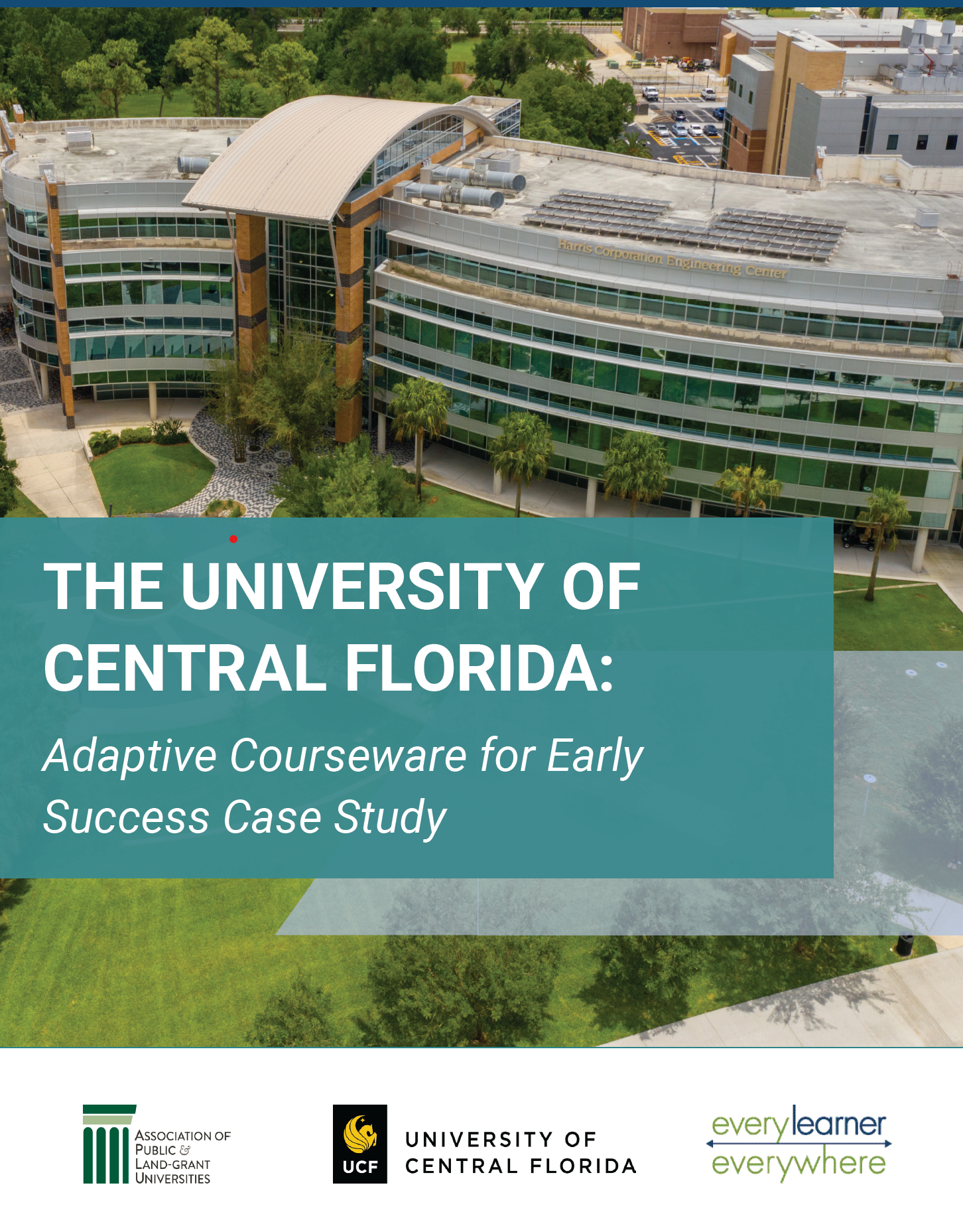 UCF APLU Adaptive Courseware for Early Success Case Study Cover