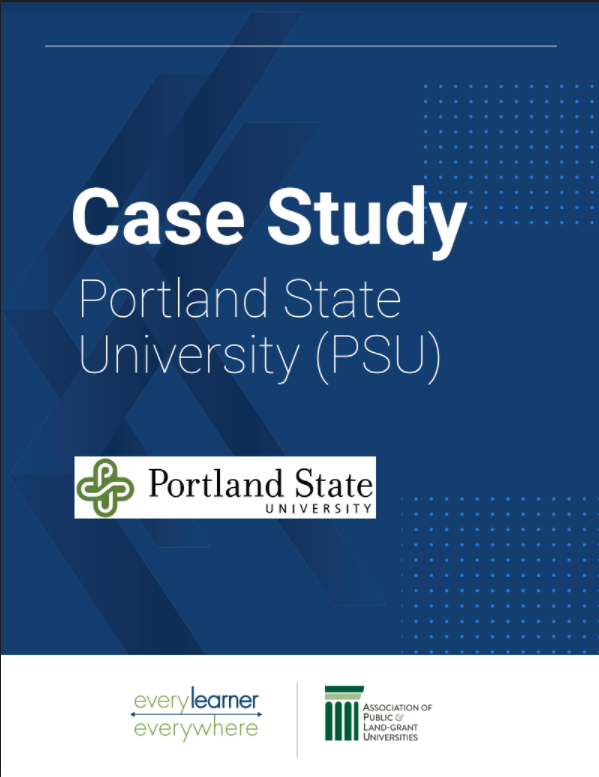 case study Portland State University cover