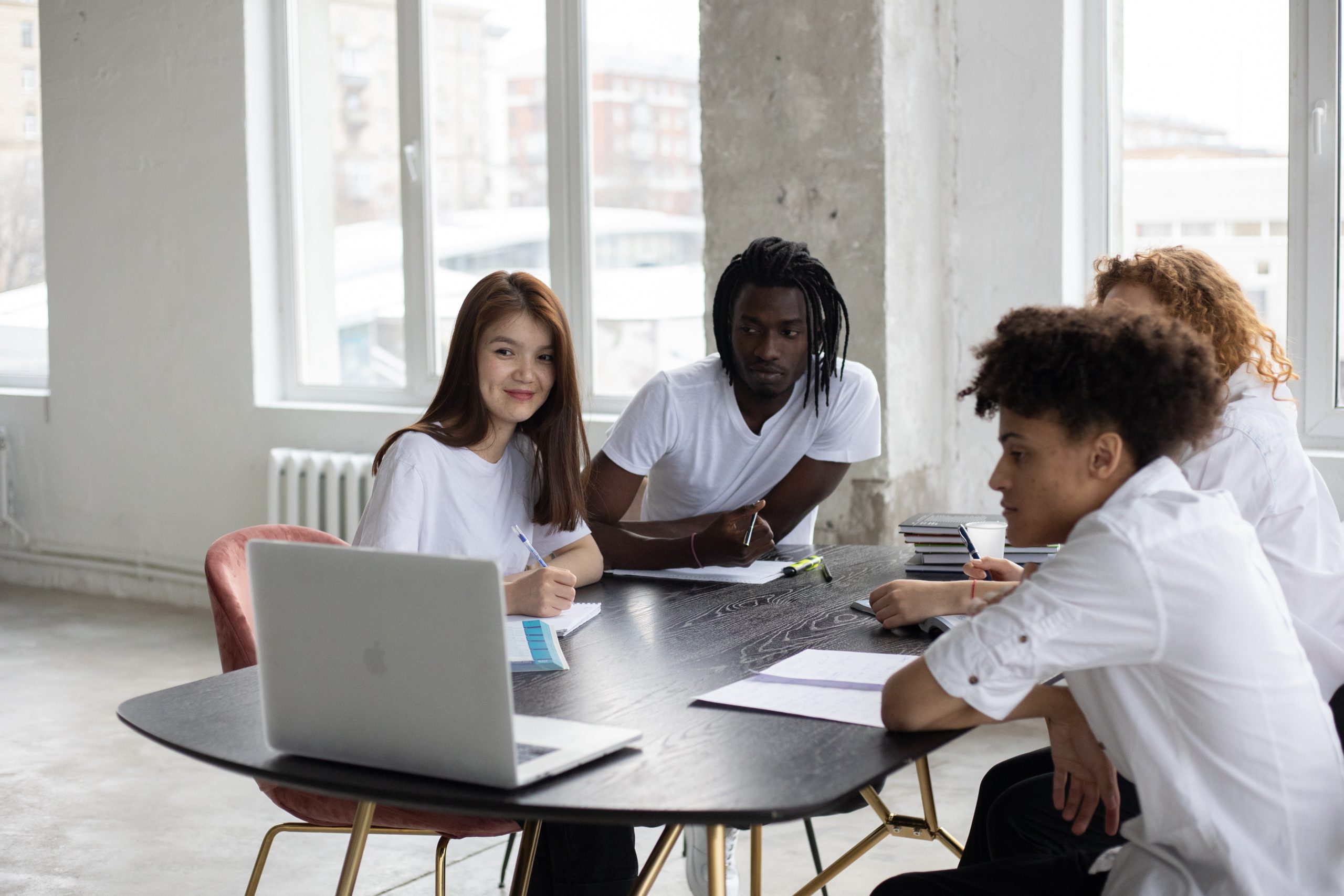 students learning online with equity in the classroom