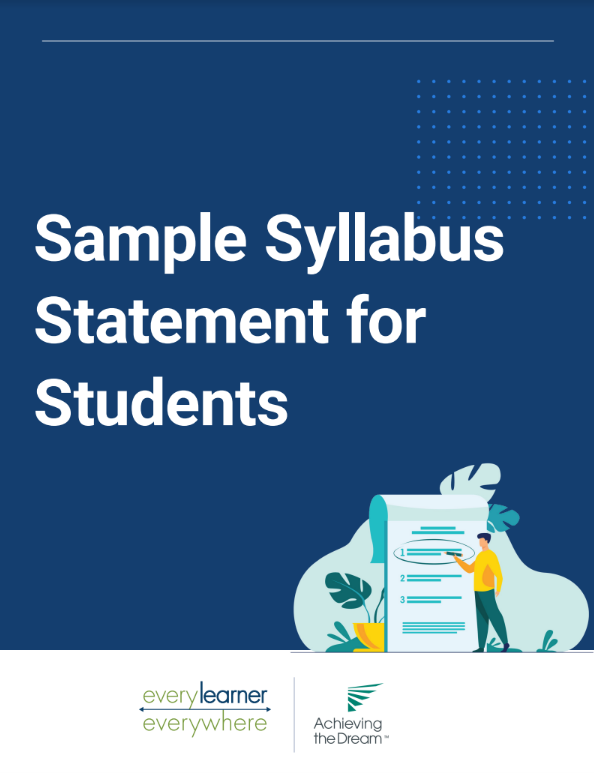 sample syllabus statement cover